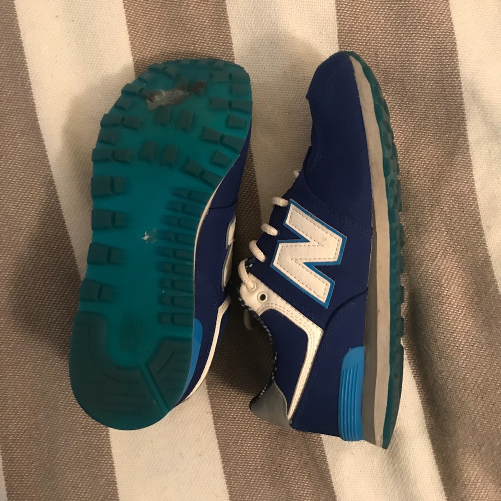 Blue New Balance Sneakers - Picture 5 of 6